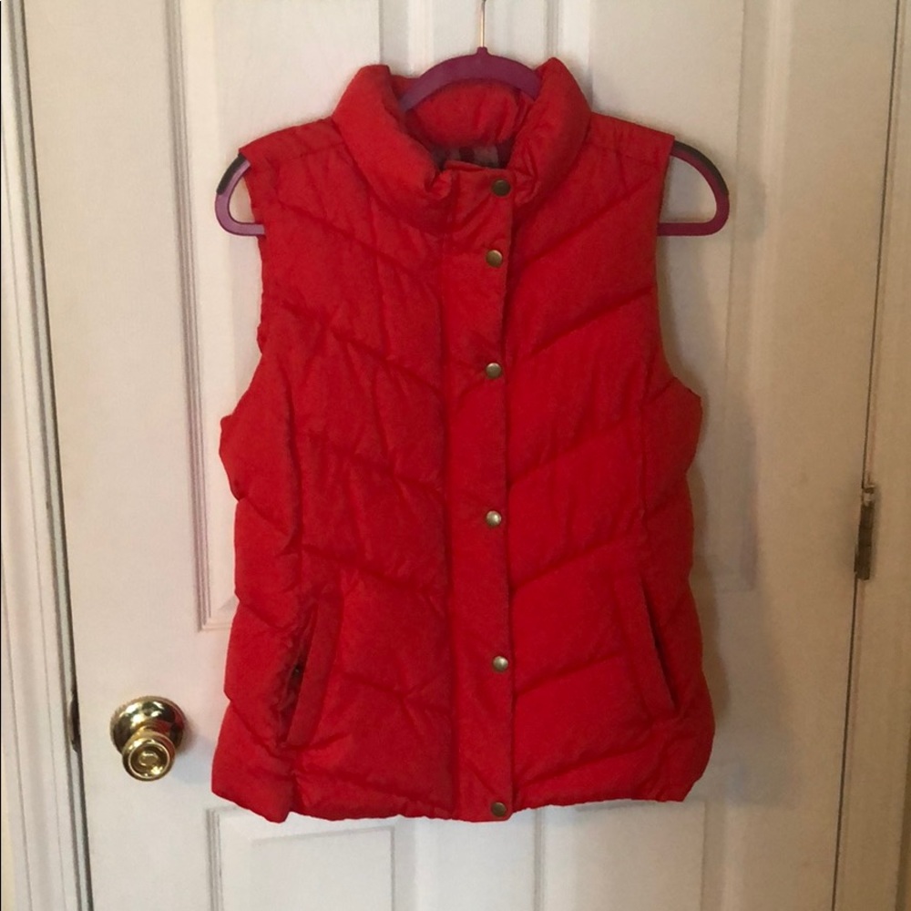 Red Puffer Vest